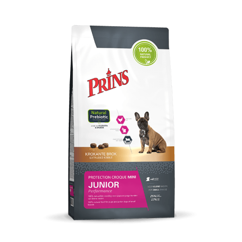 Sausas maistas mažų veislių šuniukams „Prins Protection Croque Mini JUNIOR Performance”, 10kg