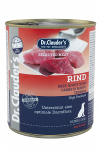 DR. CLAUDER’S drėgnas maistas šunims su jautiena ir prebiotikais 800g