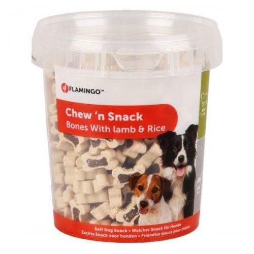 Chew ‘n Snack Bones With Lamb & Rice su ėriena 500g
