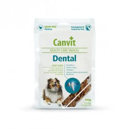 Skanėstai šunims „Canvit Dental”, 200g
