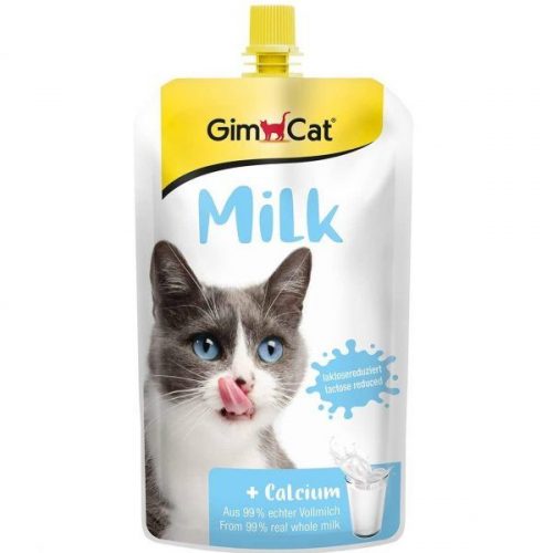 GimCat Latte Milk Leche + Calcium For Cats Pienas Katėms 200ml