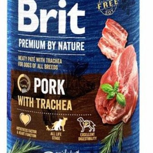 Brit Premium by Nature konservai šunims su kiauliena 800g