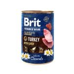 Brit Premium by Nature konservai šunims su kalakutiena 800g