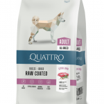 QUATTRO sausas visų veislių suaugusių šunų pašaras Extra Lamb su ėriena, 12kg