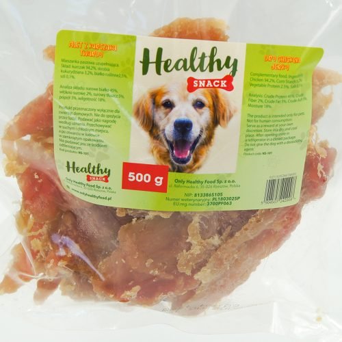 Džiovintos vištienos filė, 500g