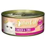 Konservai katėms "Aatas Cat Creamy Chicken&Tuna", 80g
