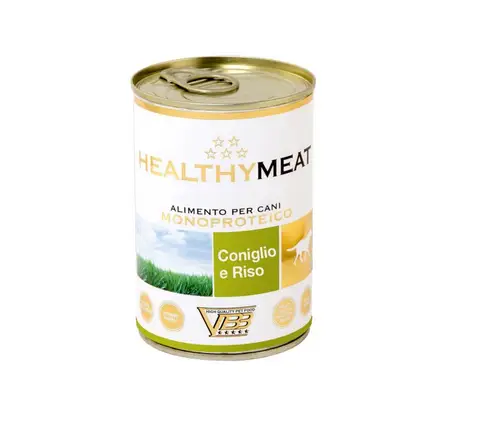 Konservai su triušiena ir ryžiais „Healthymeat Coniglio con Riso”, 400g