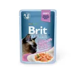 Konservai Sterilizuotoms Katėms "Brit Premium Cat with Salmon Fillets", 85g