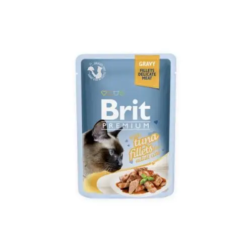 Konservai Katėms „Brit Premium Cat with Tuna Fillets”, 85g
