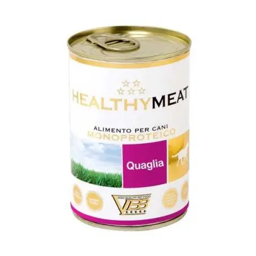 Konservai šunims „HealthyMeat Quaglia” su Putpeliena, 400g
