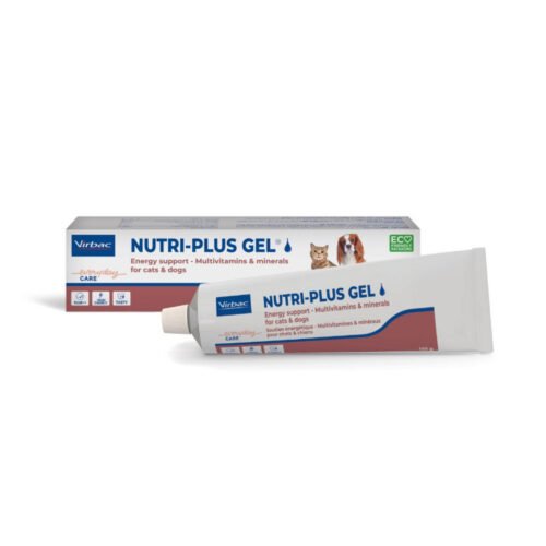 VIRBAC Nutri Plus gel – pasta, pašaro papildas šunims ir katėms, 120g