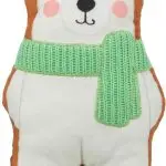 TRIXIE Xmas Kalėdinė meška, pliušas, 20cm