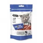 Hau&Miau skanėstai katėms, lašišos gabalėliai, 60g