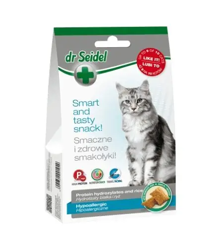 Skanėstai Dr. Seidel snax for cat HYPOALLERGENIC, 50g